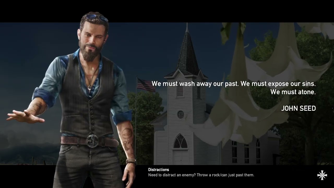 Игра в открытом мире (Far Cry 5, космос)