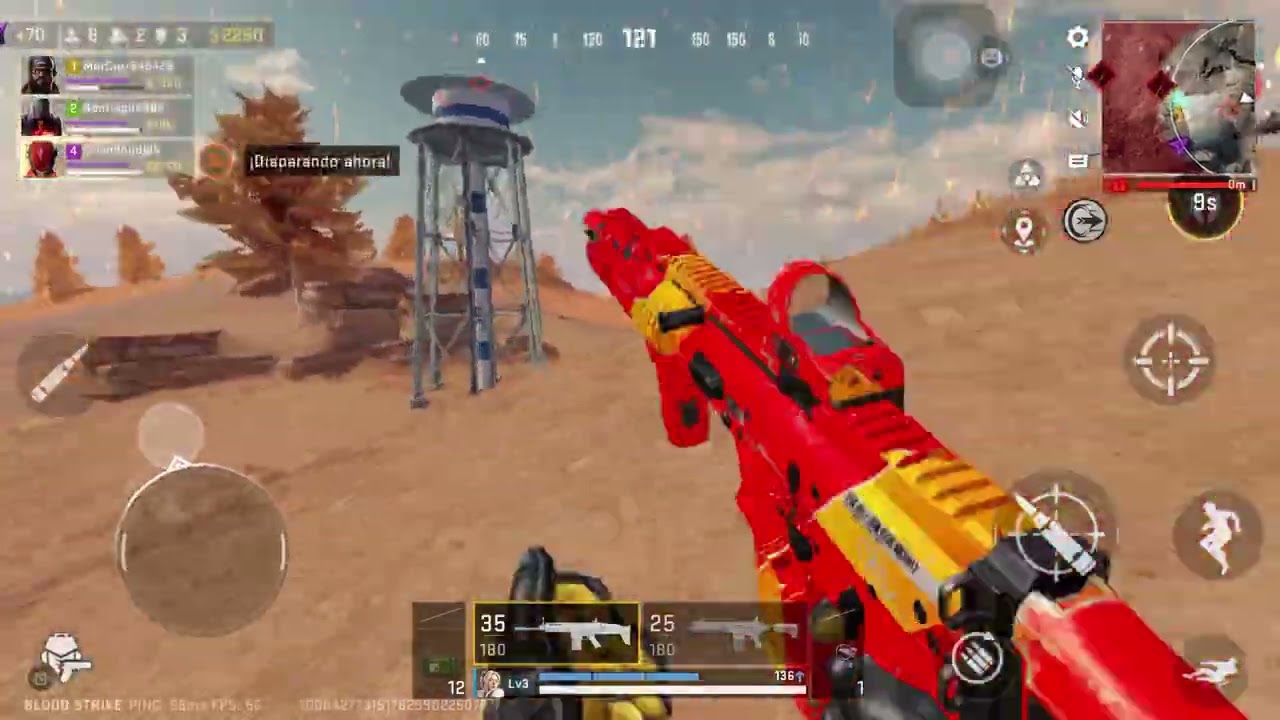 Segunda parte del día 3 llegando al nivel más alto de Blood strike 
