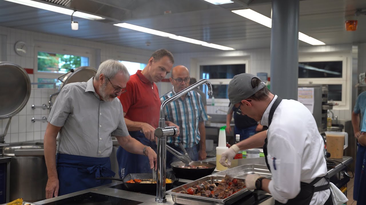TEAM-KOCHEN! Mit Chefkoch MARCUS SEIDEL im Hotel Sempachersee