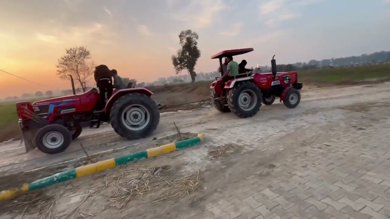 Arjun 555 vs Arjun 605 tochan 🚜 | weight 3100 to 3300 ❤️| full fight 