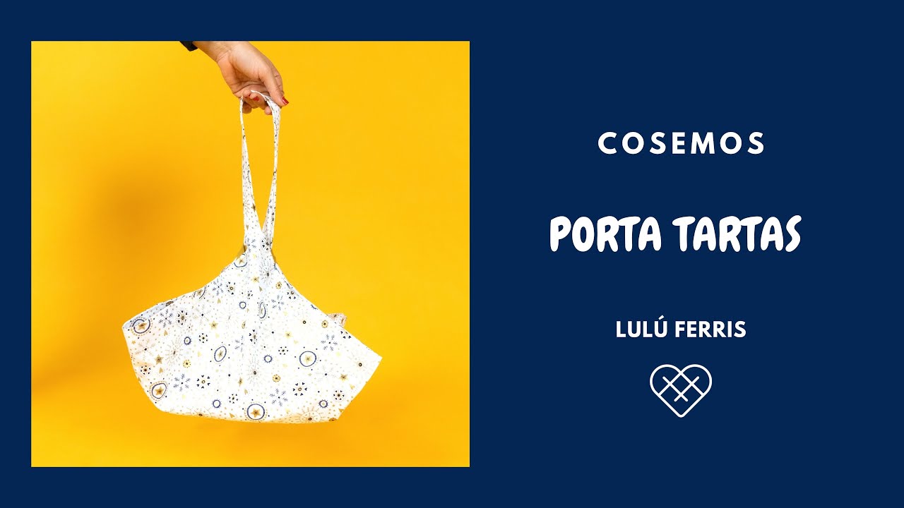 Tutorial de costura #131: Porta tartas ¡muuuy facilito!
