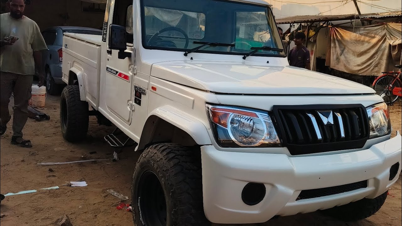 Final look Bolero pikup ka experiment #mahindra #exparimentking #mk boss
