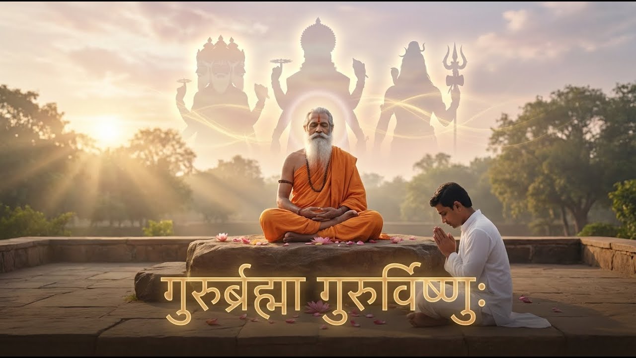 Guru Brahma Guru Vishnu | Guru Vandana Shloka | Prayer to the Divine Teacher