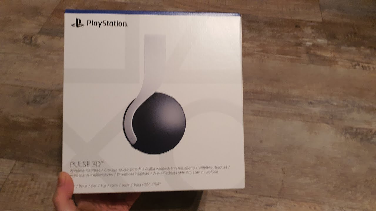 Playstation 5 Pulse 3D Wireless Headset Unboxing