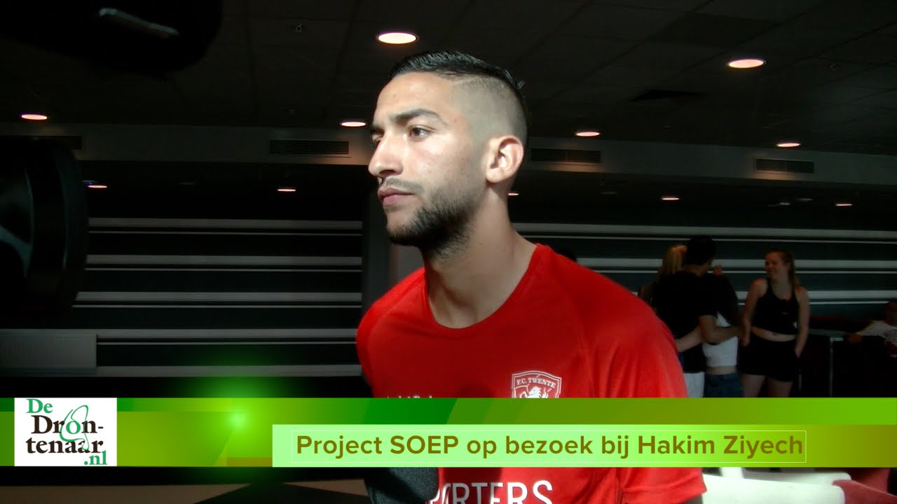Jongeren uit Dronten te gast bij FC Twente en Hakim Ziyech