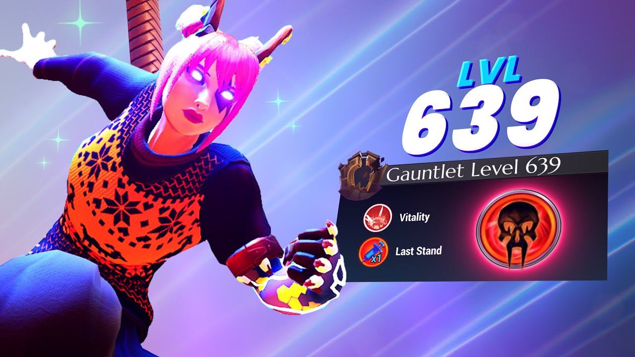 The new Toxic Shields Meta is broken in Vitality levels - Dauntless Gauntlet S9 [THRAAX]