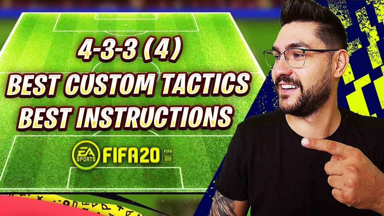 FIFA 20 BEST FORMATIONS 4-3-3 TUTORIAL - BEST CUSTOM TACTICS & INSTRUCTIONS / HOW TO PLAY 4-3-3 (4)