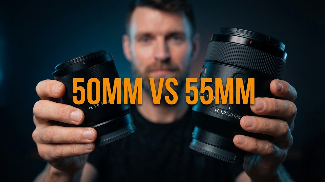Sony 55mm f/1.8 VS Sony 50mm f/1.2 GM