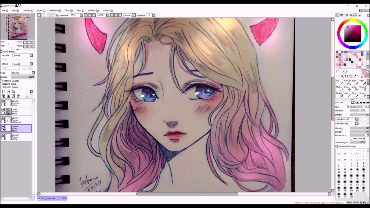 [Tutorial Digital Coloring Speed Painting] Clivenzu's Redraw (Manga/Anime)