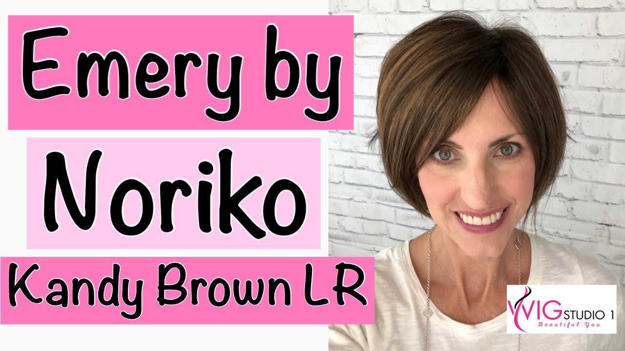 Noriko EMERY Wig Review | Kandy Brown LR | BRUNETTE WIG PLACE