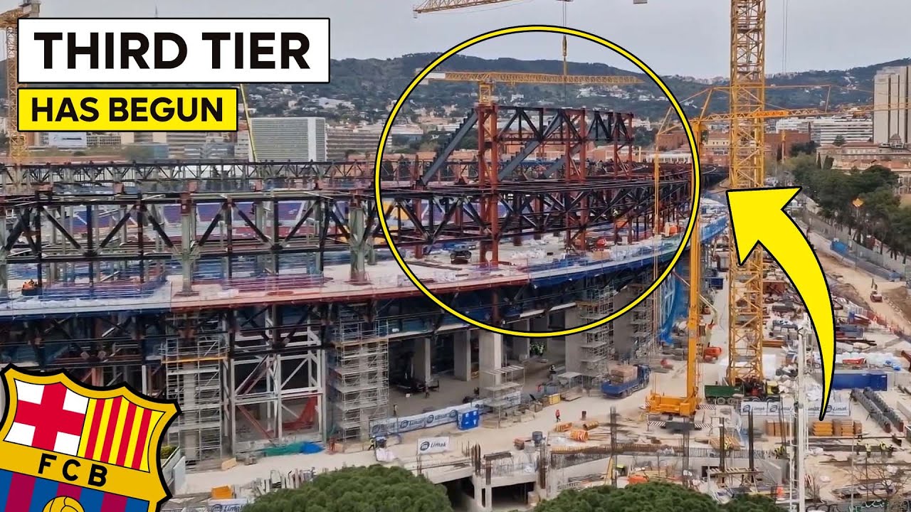 Camp Nou Construction Update (April 5, 2025)