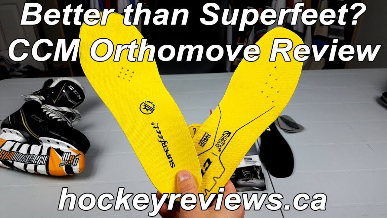 Лучше, чем Superfeet? Обзор стелек для хоккейных коньков CCM Orthomove