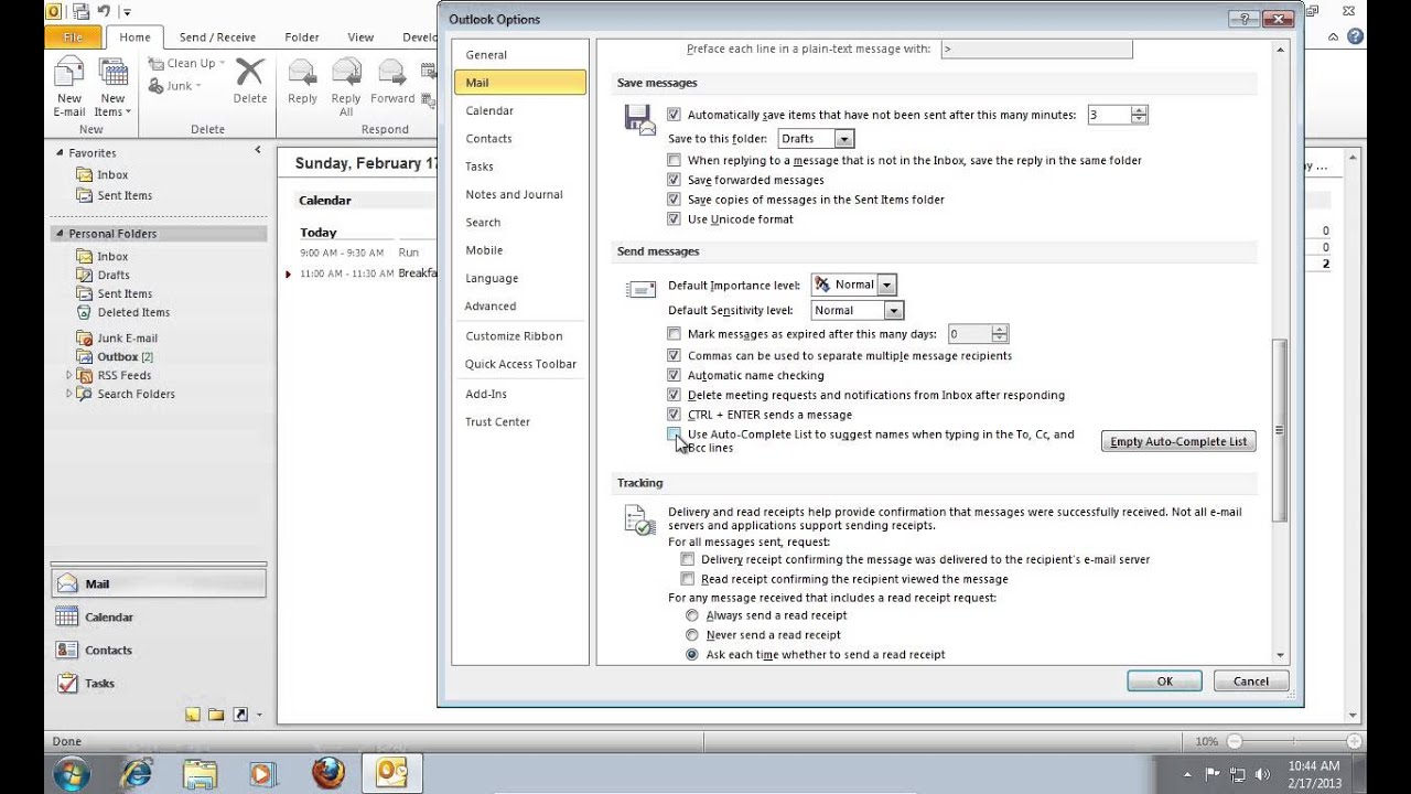How to Backup the Outlook 2010 Email Address Autocomplete Cache