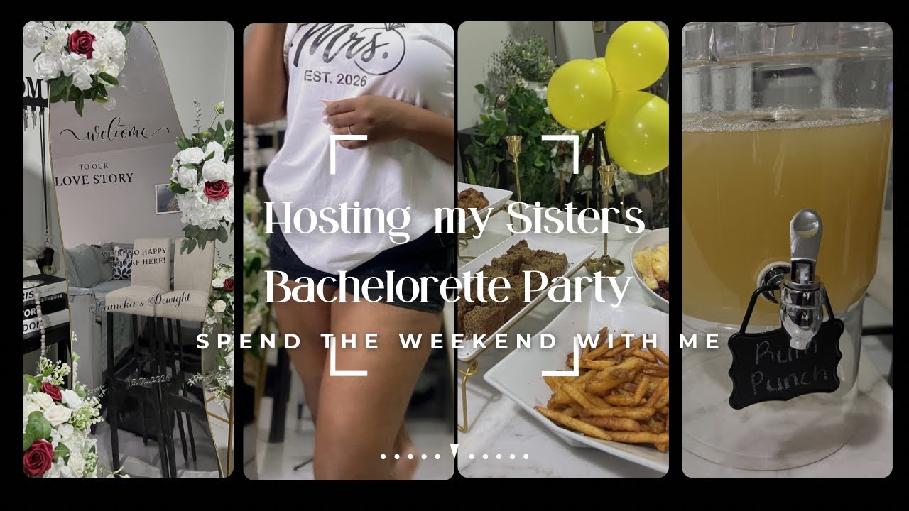 DIY Bachelorette Party Setup+Beautiful Jamaican Wedding Venue #jamaica #bacheloretteparty