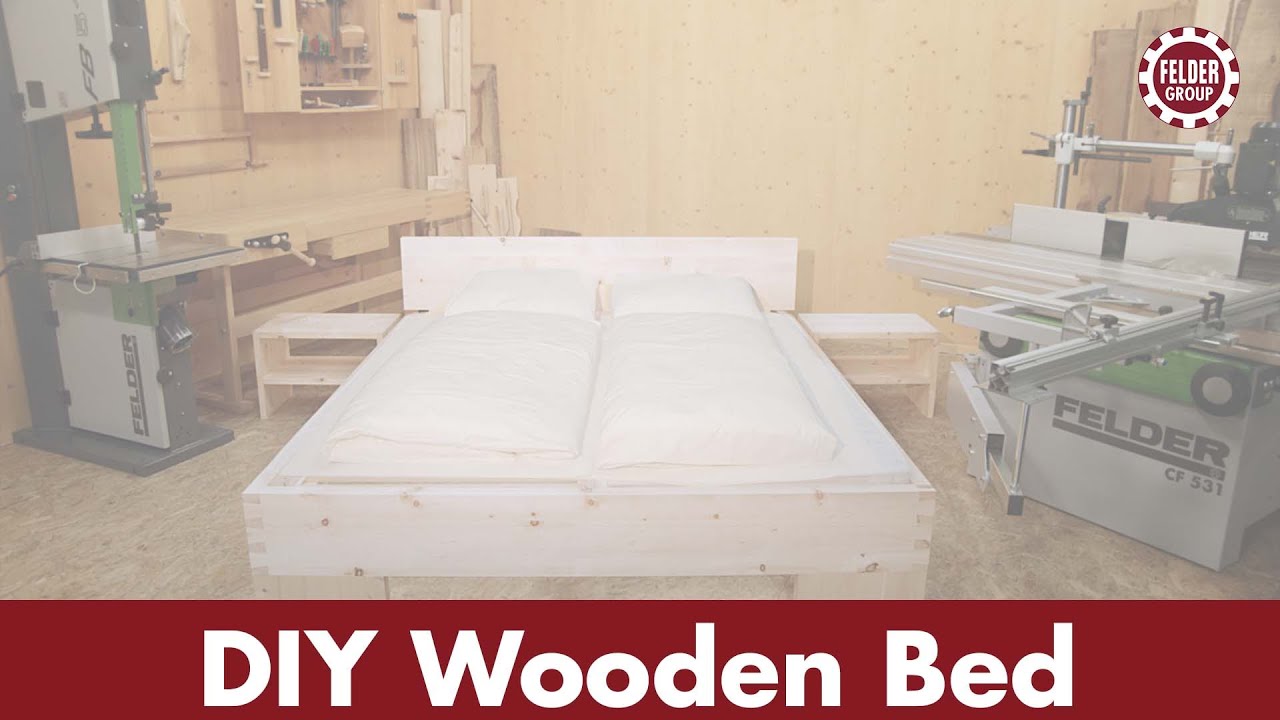 DIY Felder® Wooden Bed produced with the combination machine CF 531 | Felder Group