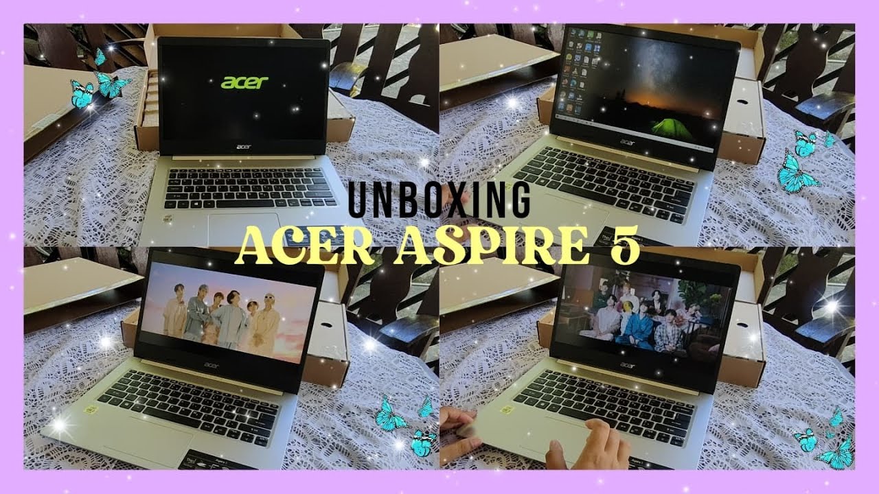 ACER ASPIRE 5 ✨AESTHETIC UNBOXING✨
