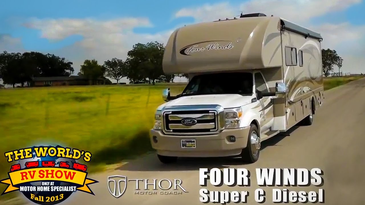 RV Reviews: New Four Winds Class C Diesel Motorhomes (Super C Diesel Motorhomes)