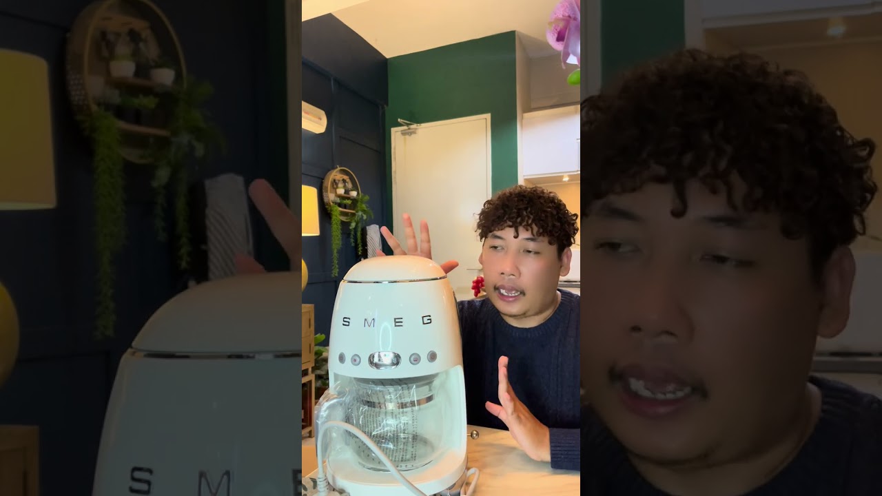 Unboxing SMEG Drip coffee machine 🖤☕️🖤