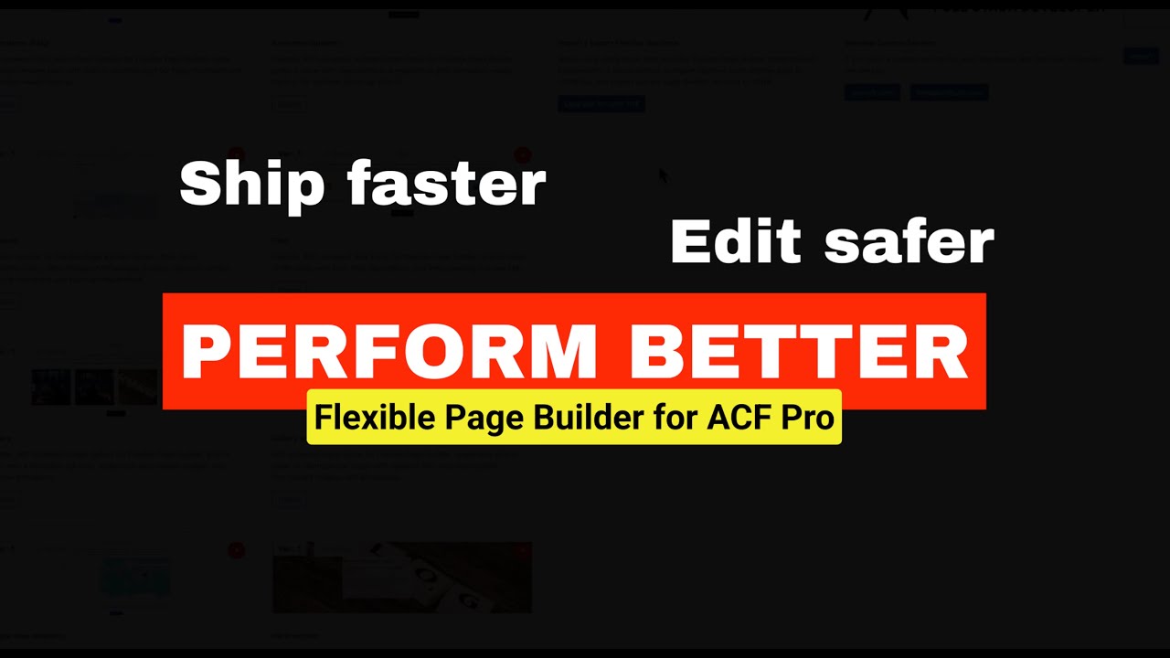 FREE Flexible Page Builder (for ACF Pro)
