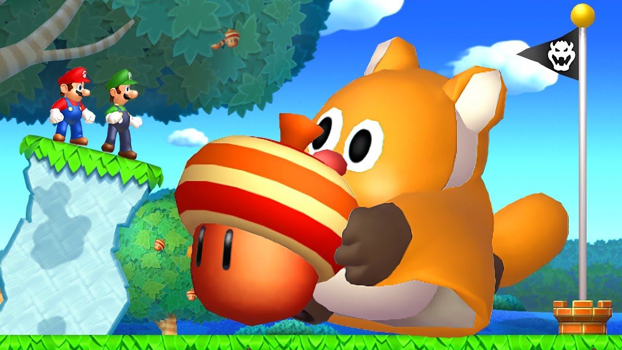 New Super Mario Bros. U Deluxe - 100% Walkthrough - World 1