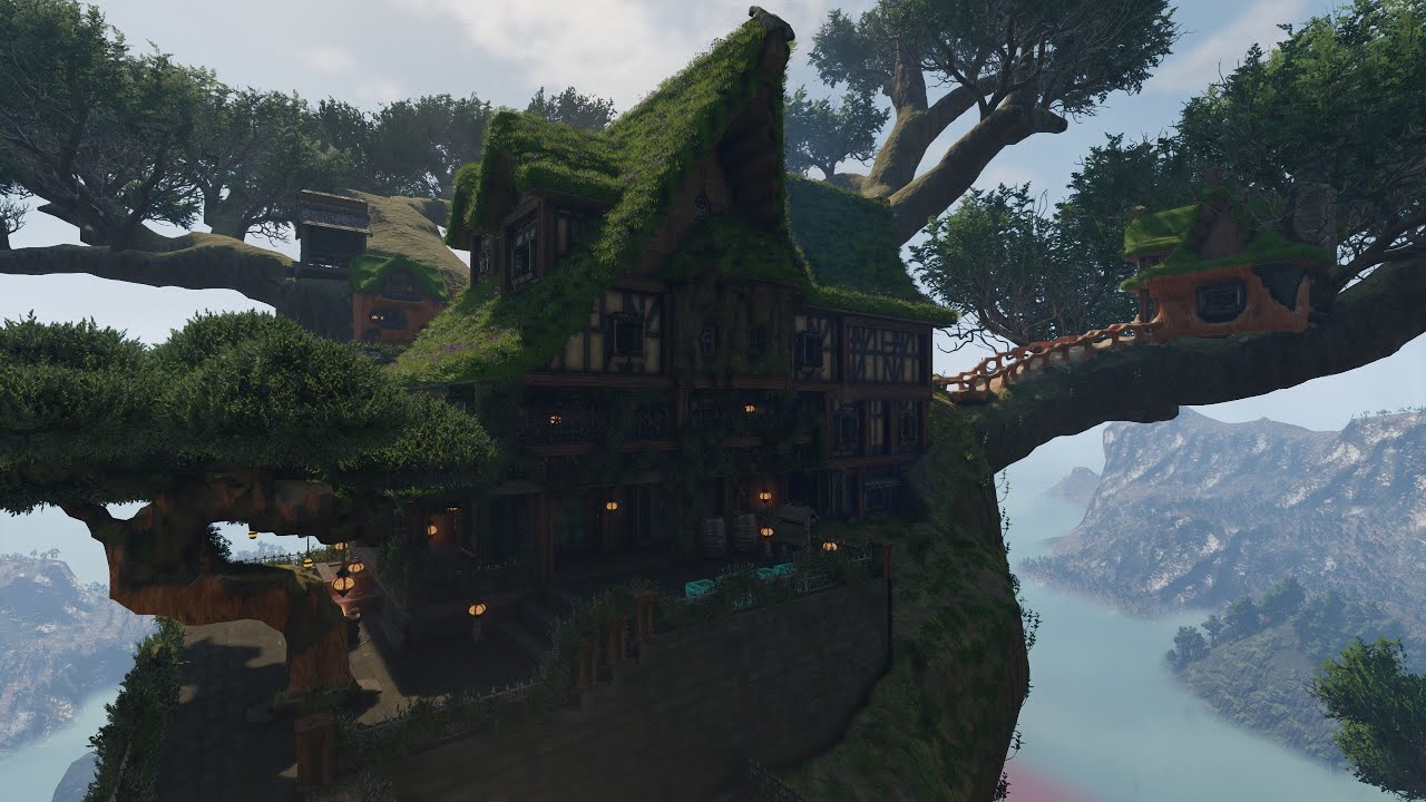 Enshrouded: Gigantic Treehouse Build Showcase
