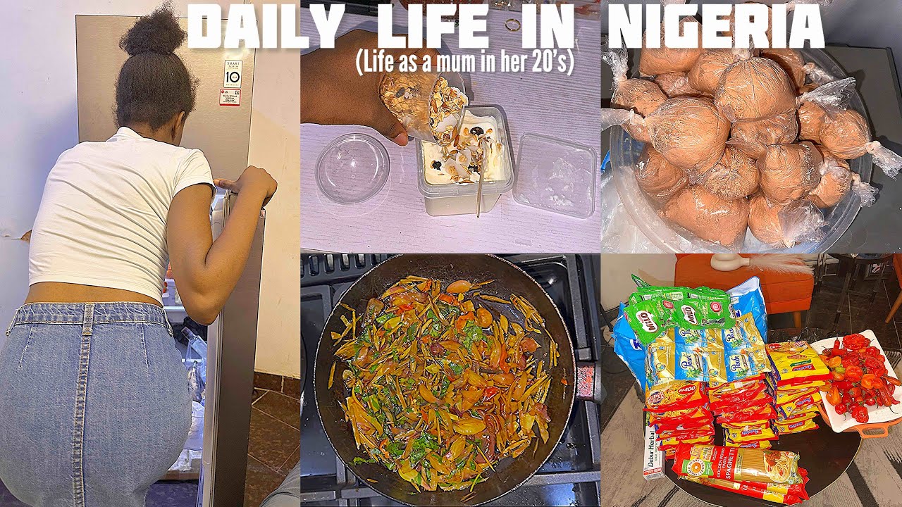 Days in my life in Nigeria 🇳🇬/ home cooking,grocery shopping 🛒 laundry/My Simple Daily Life.