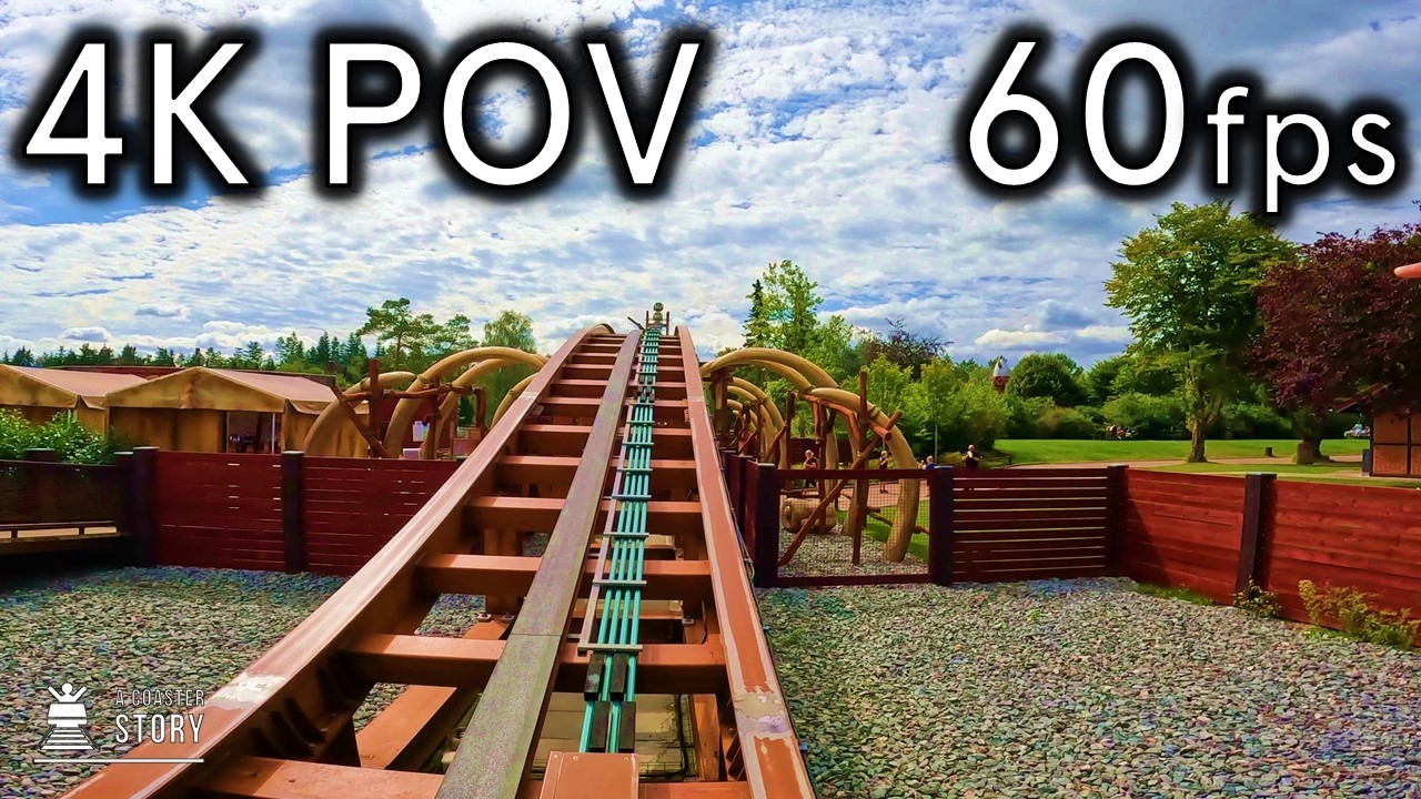SpinOsaurus (Disk'O Coaster) - Djurs Sommerland 4K60 POV