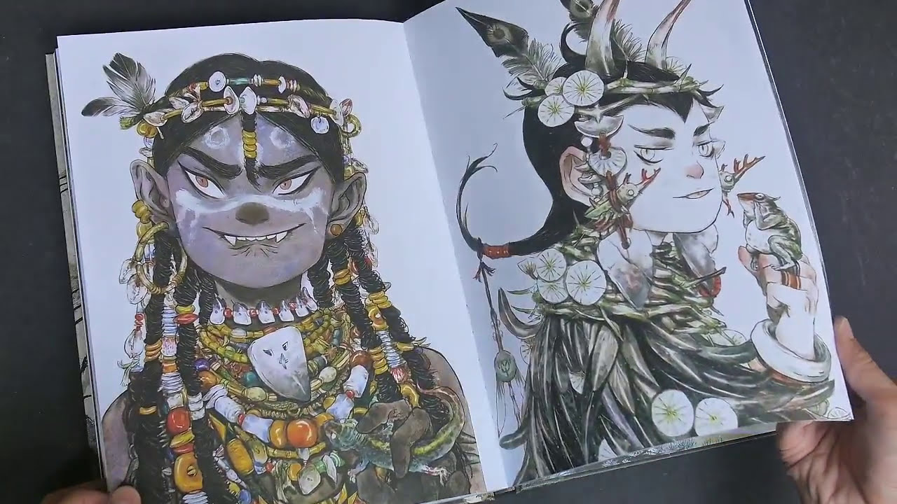 松風 by 早稻 (SONG OF SYLVAN by ZAODAO) book flip