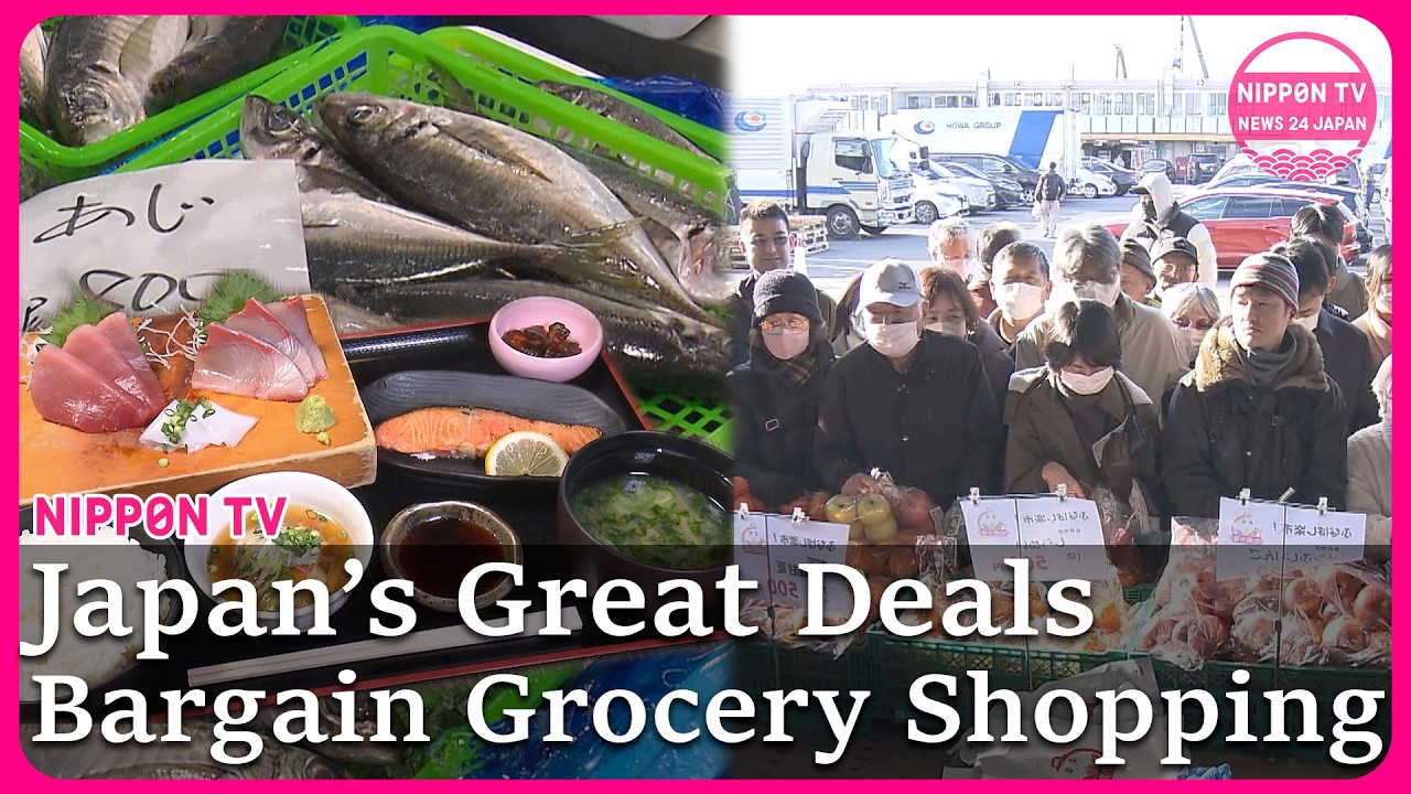 Grocery at great deals at local markets in Japan, the secret and its amazing service 