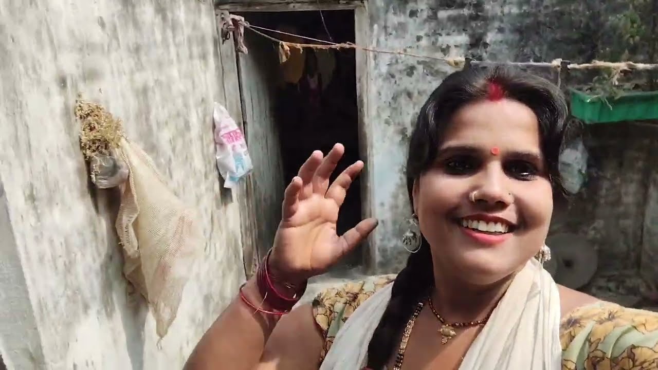 मैं आई अपने पड़ोसी के घर मिलने #poojacutevlog 