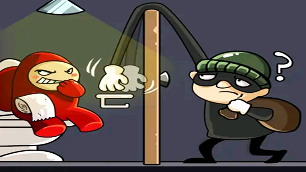 Thief master - Funny Man Thieves Puzzle Game - Levels 1 - 50 - Gameplay Walkthrough Part 1