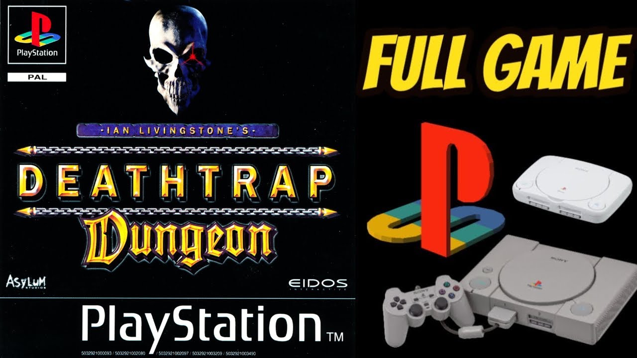Ian Livingstone's Deathtrap Dungeon [PS1] Gameplay Walkthrough FULL GAME [HD 60FPS]