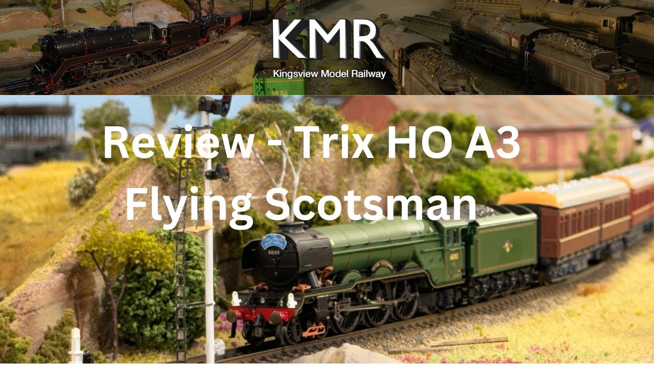 REVIEW - TRIX  22886 HO A3 Flying Scotsman in Australia