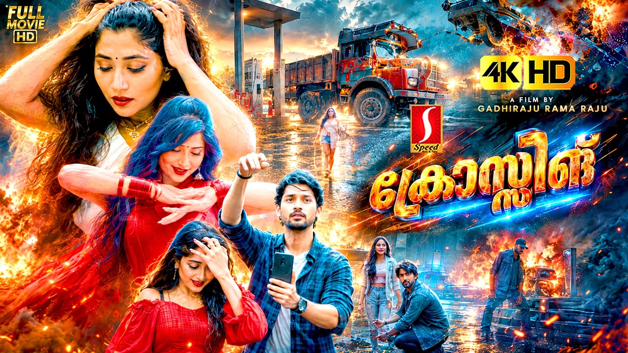 Crossing Malayalam Dubbed Adventure Action Thriller Full 4k Movie | Vasanthi | Dora Babu | Arjun