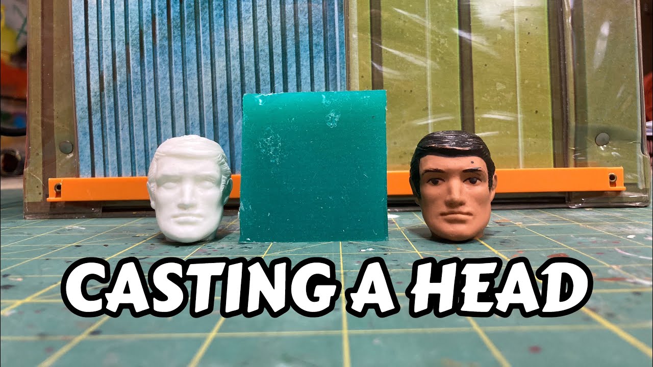 MAKING A G.I. JOE DEFENDERS HEAD CASTING: BASIC BUILDS #skunkworksstudios #gijoe