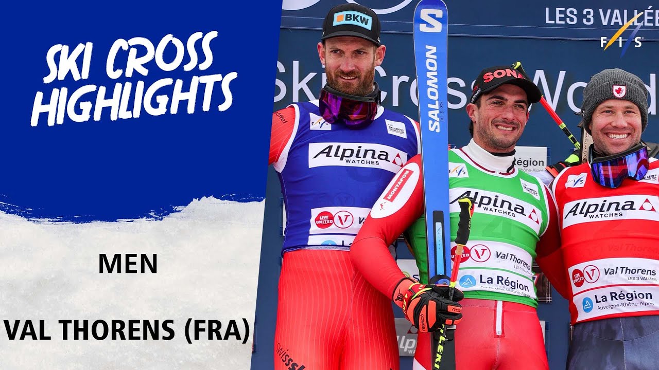 Fiva and Kappacher share top honours at Val Thorens | FIS Ski Cross World Cup 24-25