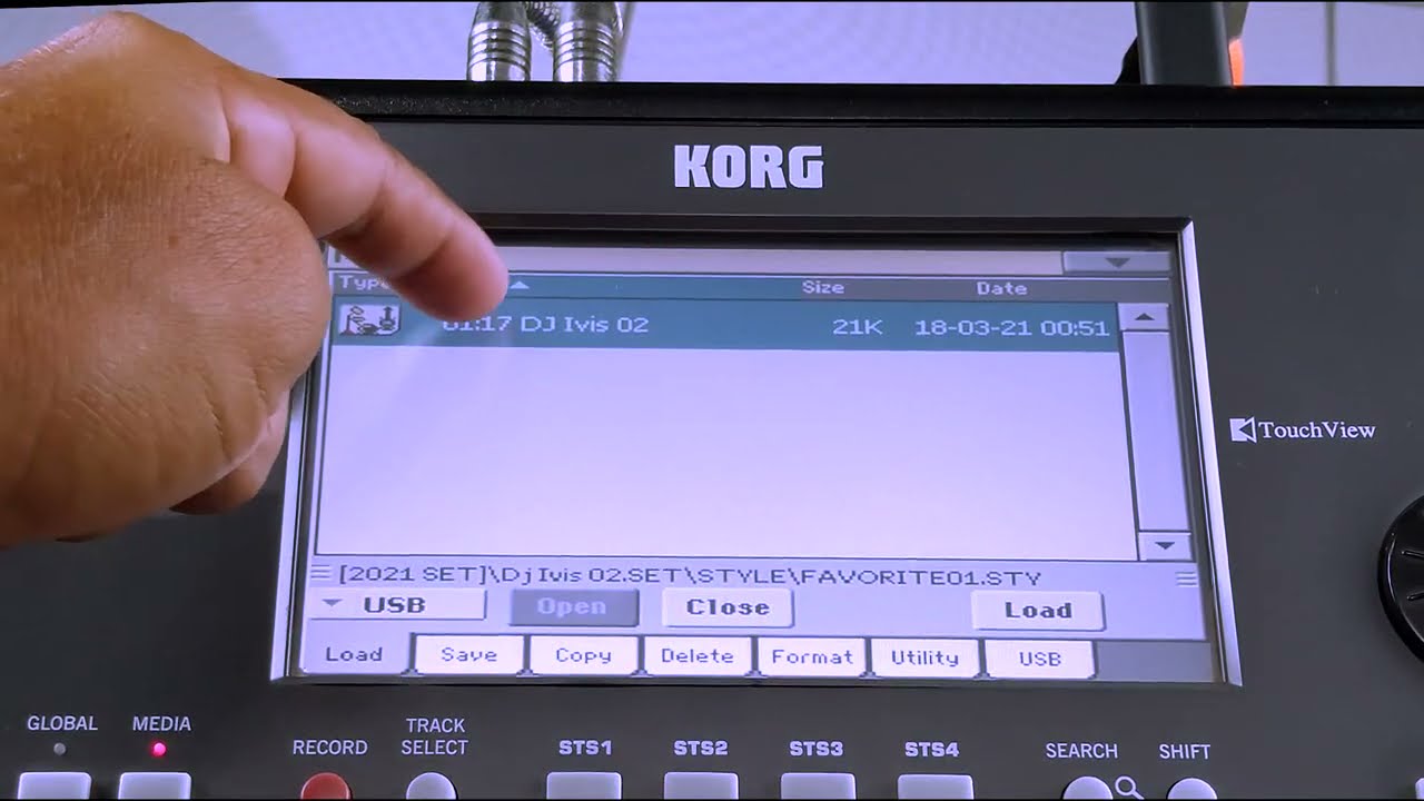 COMO INSTALAR O RITMO E SAMPLE INDIVIDUALMENTE DENTRO DO SET 2021  - KORG PA - LAERCIO DESEJO