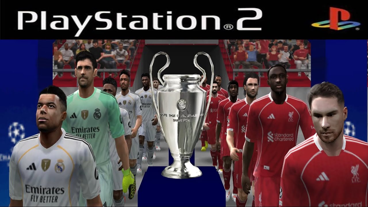 PS2 | GAMEPLAY FINAL UCL Dificultad LEYENDA en PES 2026 XITO Play Station 2 !!