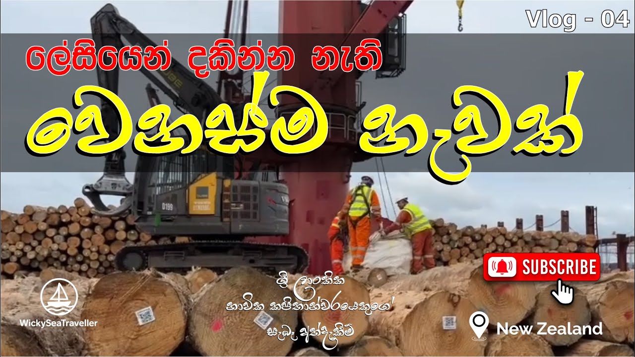 ලේසියෙන් දකින්න නැති වෙනස්ම නැවක් / A Rare and Unique Timber Ship ⛵🌳 | WickySeaTraveller