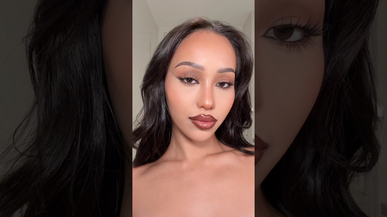 Matte smokey brown eyes for fall 🤎 #makeup
