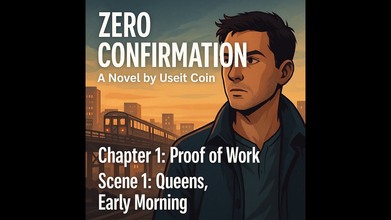 ZERO CONFIRMATION | Chapter 1: Proof of Work &mdash; A Crypto Mystery Novel by UseIt Coin