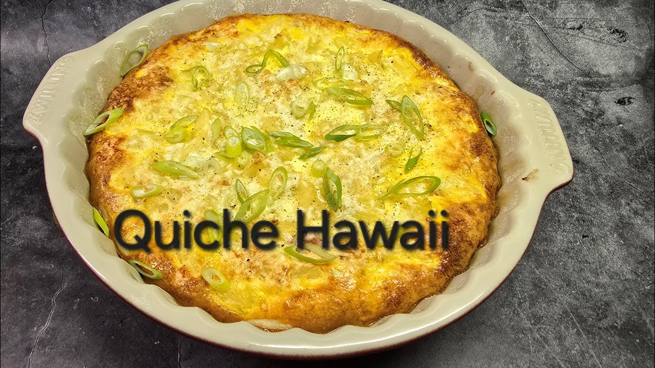 Quiche-Hawaii  Thermomix®  TM7 - TM6 - TM5 - TM31