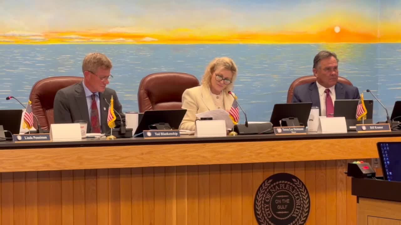 Naples mayor says she will continue serving after DUI conviction
