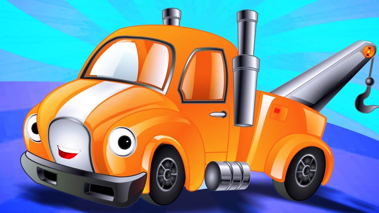 Wheels On The Tow Truck | Go Round And Round | Nursery Rhymes