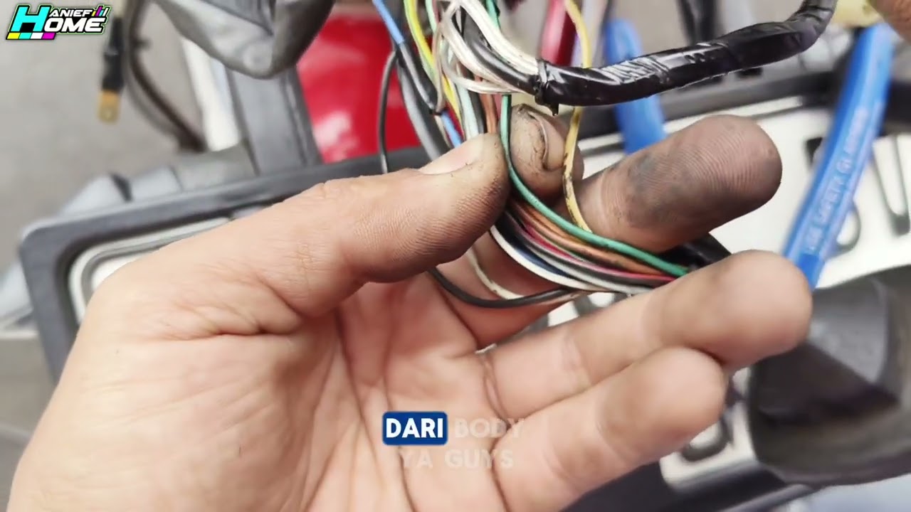 PINOUT SPEEDOMETER MEGAPRO MONO/VERZA
