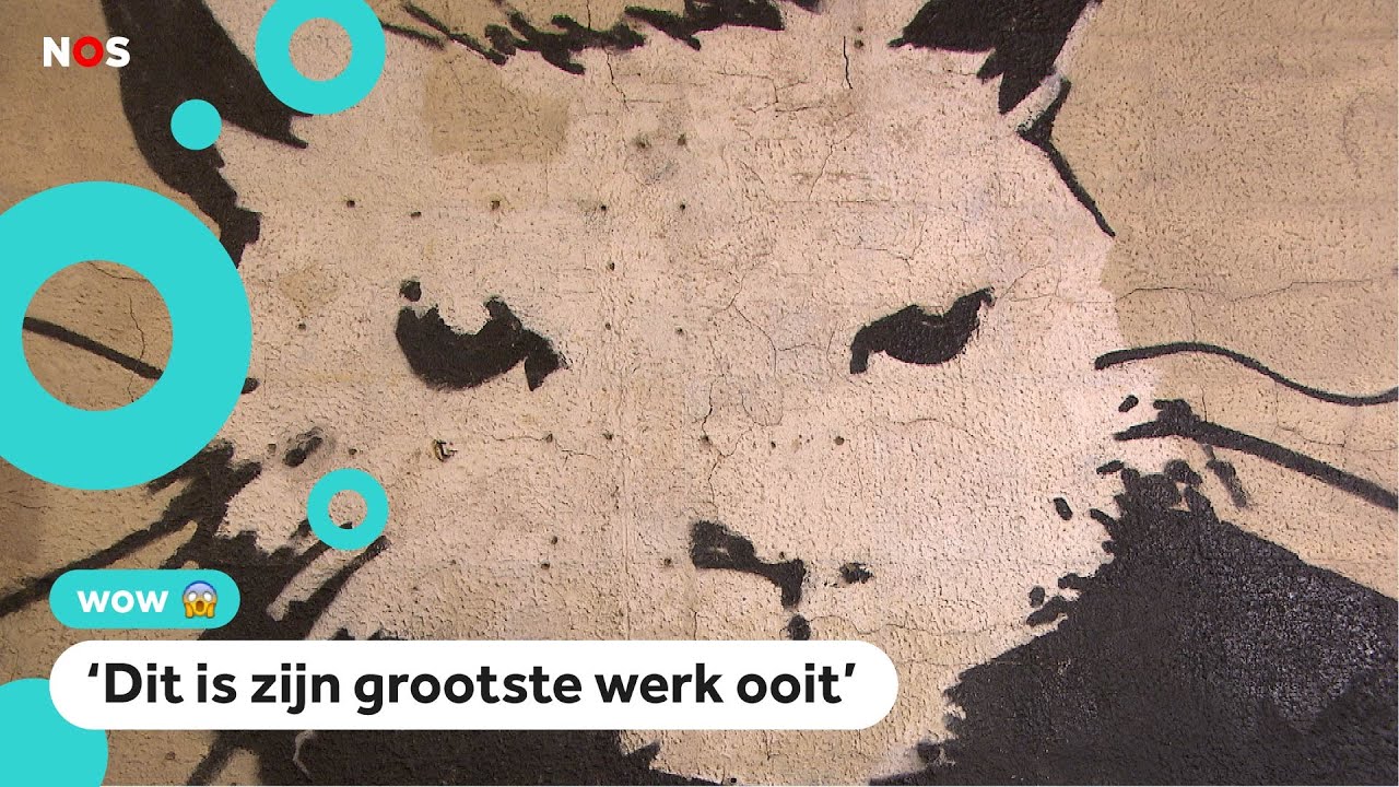 Gigantische rat van Banksy in Nederland te koop