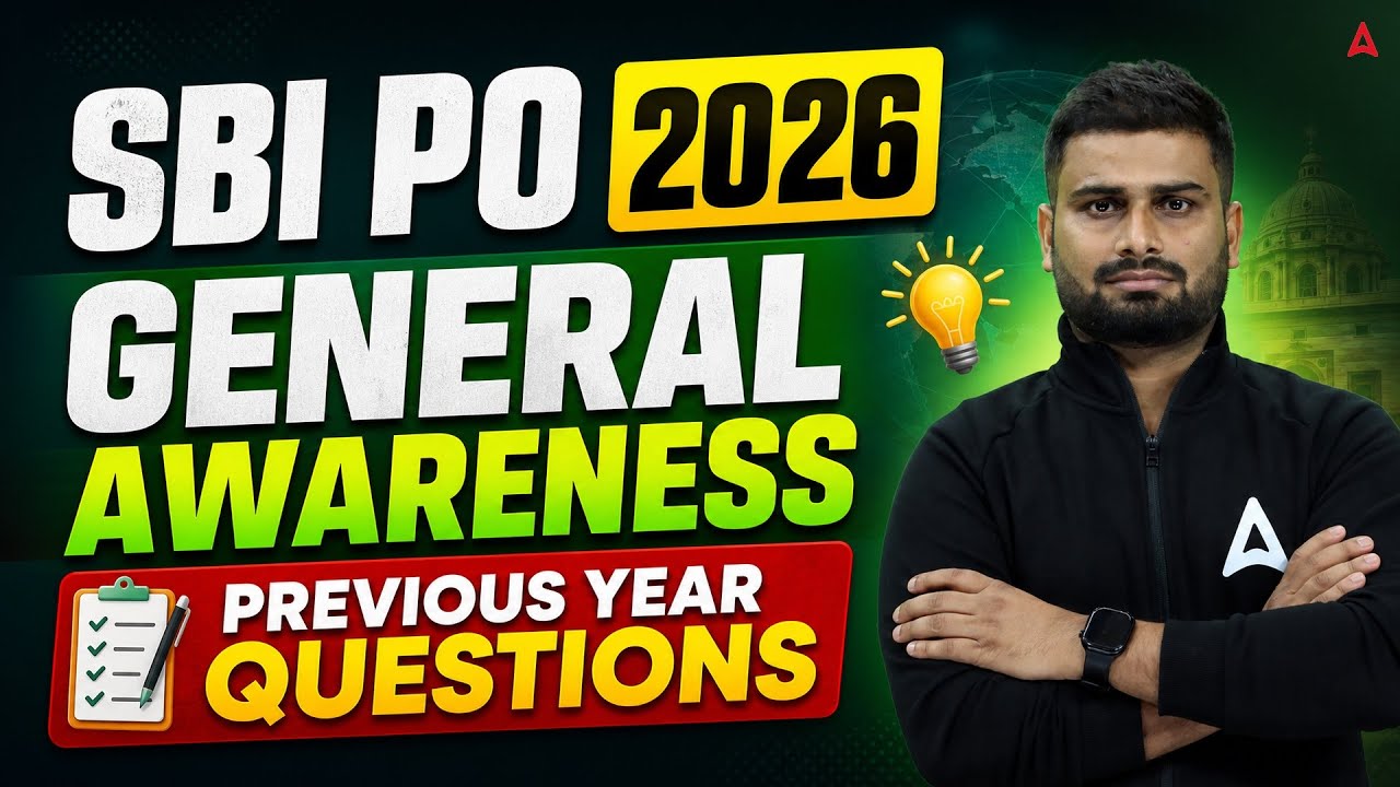 SBI PO 2026 General Awareness PYQs 🔥 | Most Important Previous Year Questions | Vaibhav Sir | 9 PM