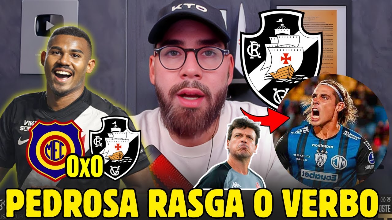 PEDROSA RASGA O VERBO E MANDA A REAL PRA DINIZ! CUIABANO E SPINELLI NO VASCO | VASCO x MADUREIRA 0X0