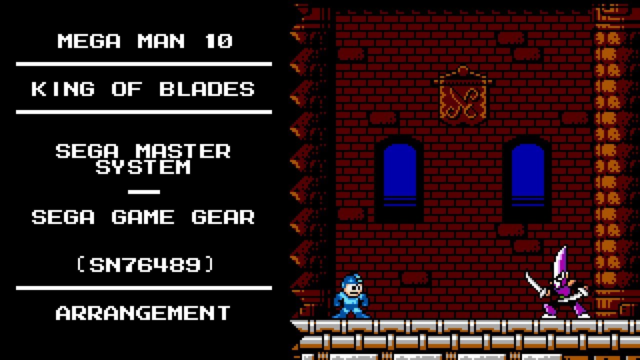 King Of Blades (Blade Man Stage) -  Mega Man 10 (SMS/GG) [SN76489]