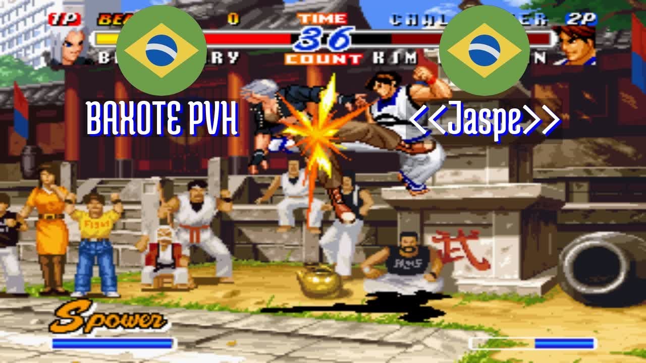FT5 @rbff2h: BAXOTE PVH (BR) vs   Jaspe   (BR) [Real Bout Fatal Fury 2 rbff2 Fightcade] Feb 7